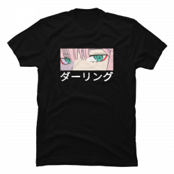 zero two eyes shirt